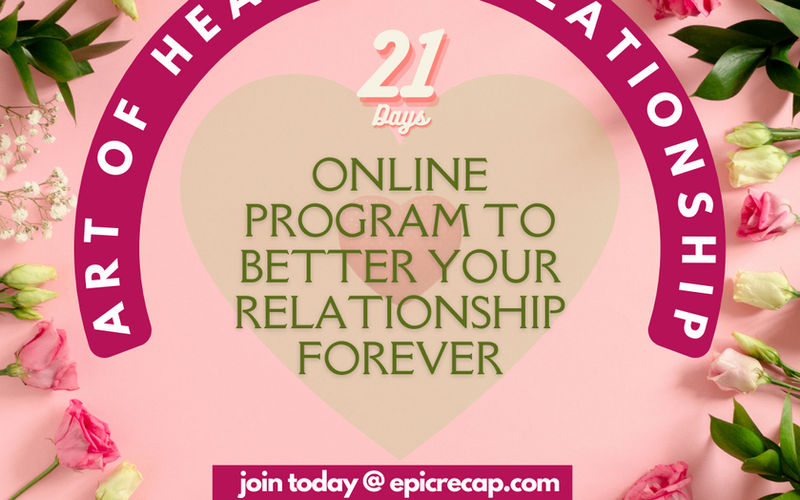 Art of Healing Relationship cover